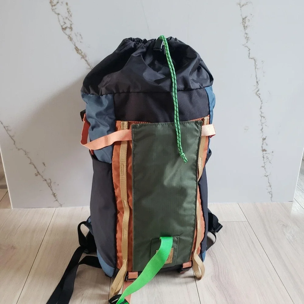 Topo Designs Backpack Multicolor Hiking Daypack One Size Men Nylon Padded Straps